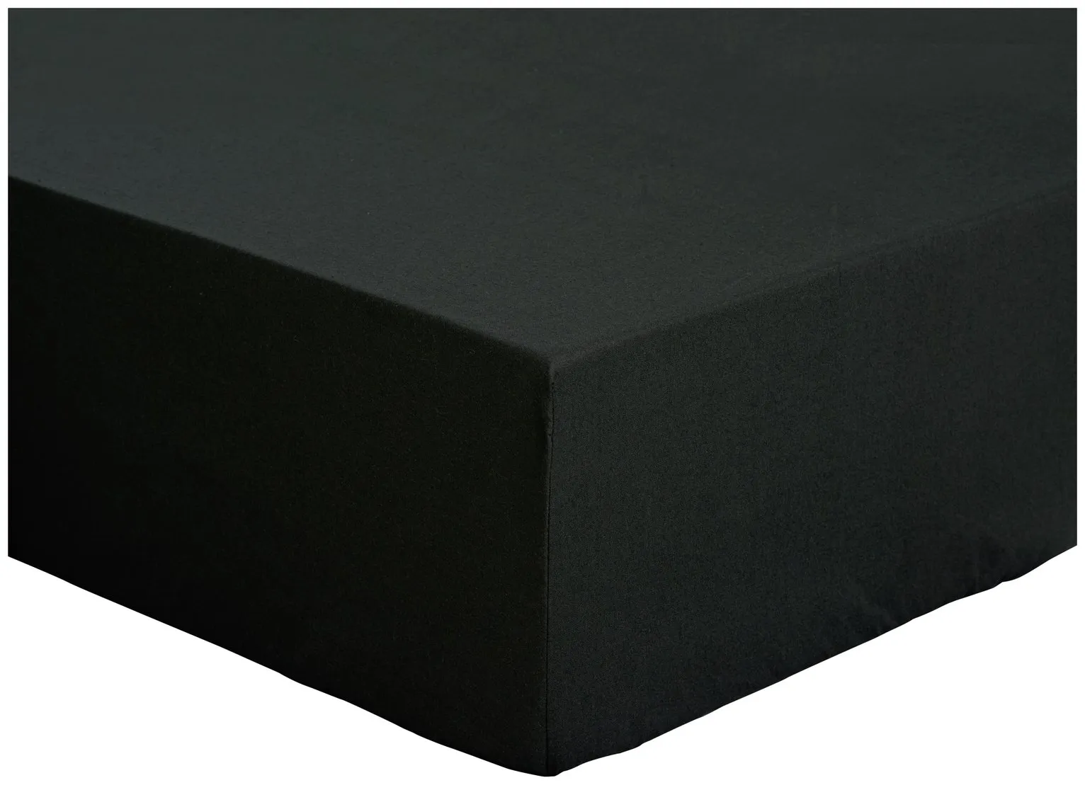 Habitat Easycare Polycotton 28cm Fitted Sheet - Single
