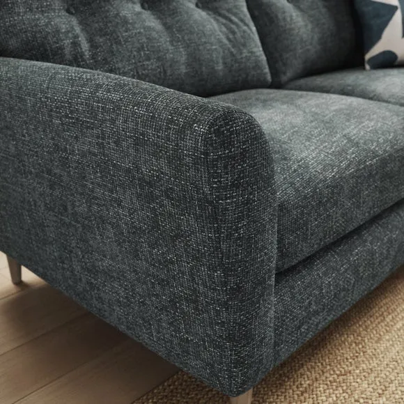 Sven Chunky Chenille 3 Seater Sofa 5