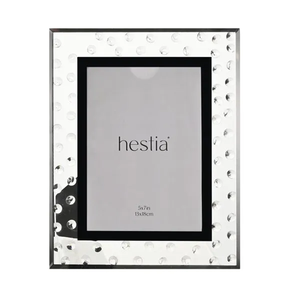 Hestia Diamante Scatter Glass Photo Frame 1