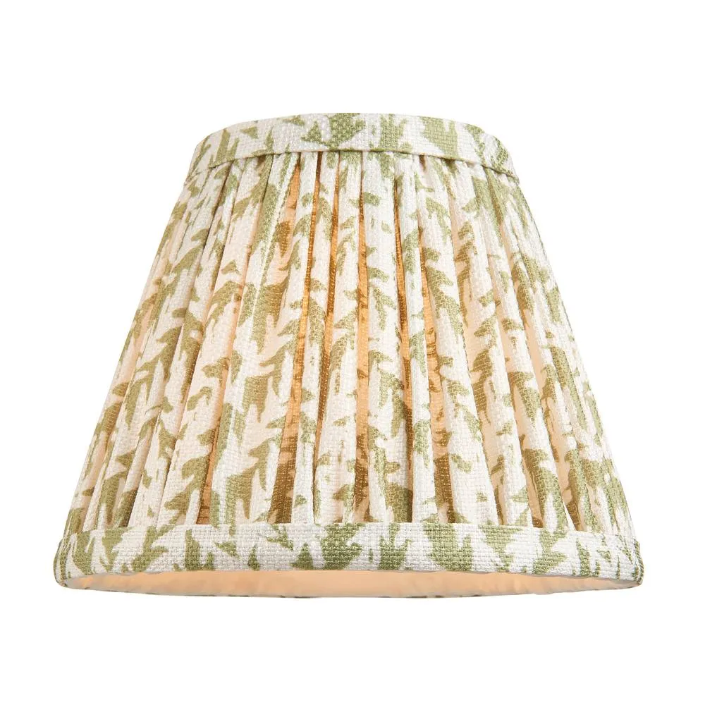 Netlighting Anvil Angle & Leaf 16cm Wall Lamp Antique Brass Herb Garden Green in Gold 6