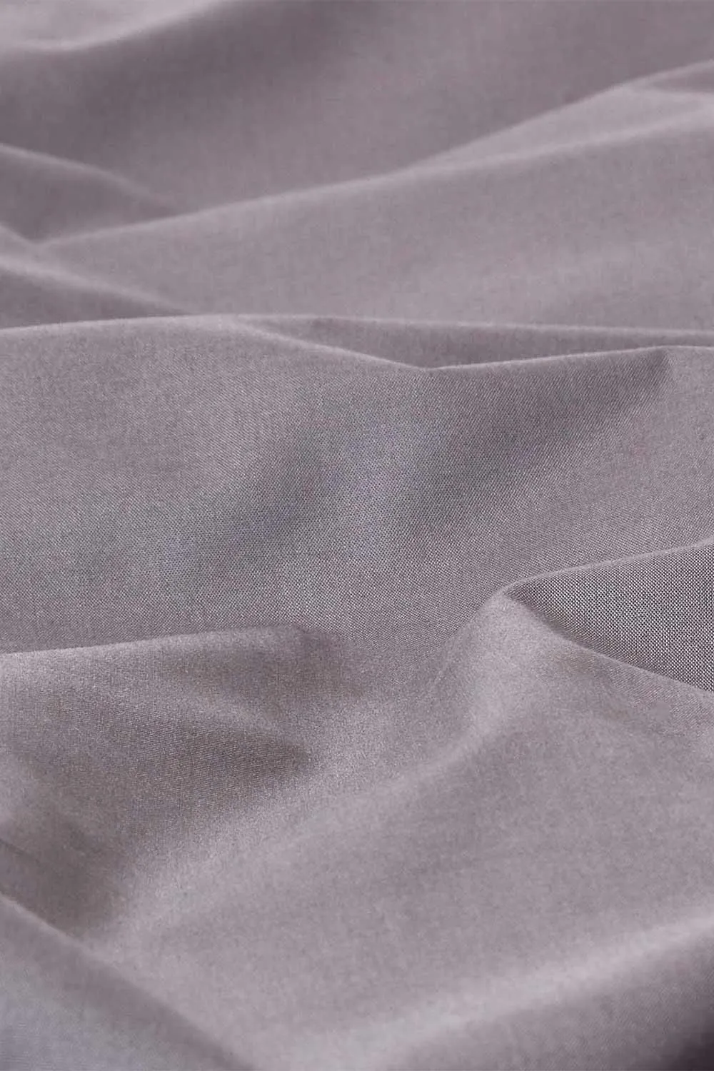Homescapes Egyptian Cotton Duvet Cover with Pillowcase, 200 TC in Dark Grey 4