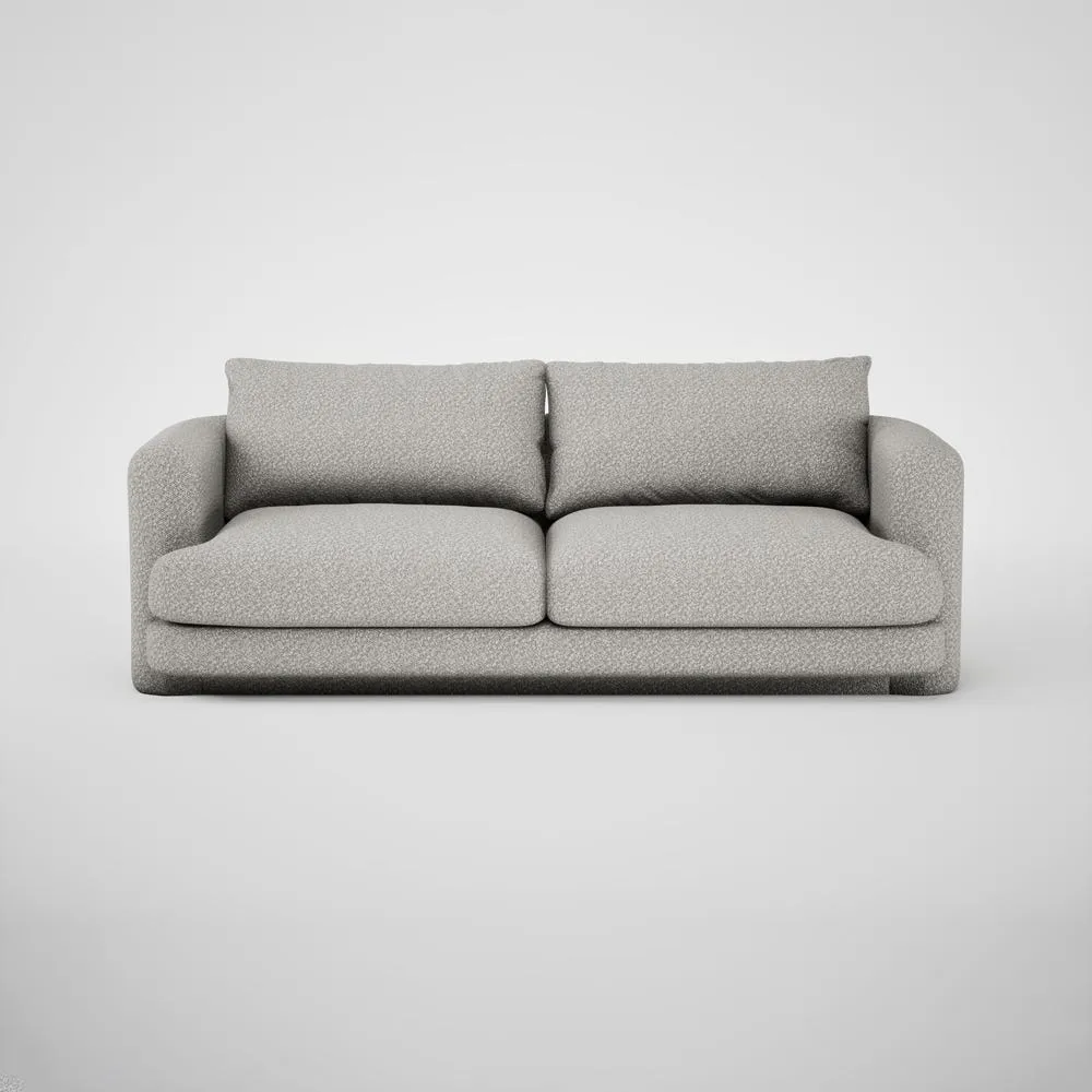 Heal's Rafi 3 Seater Sofa Chunky Boucle Ecru 1