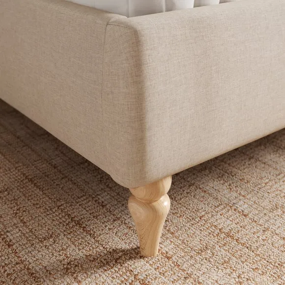 Arriana Woven Fabric Ottoman Bed 3