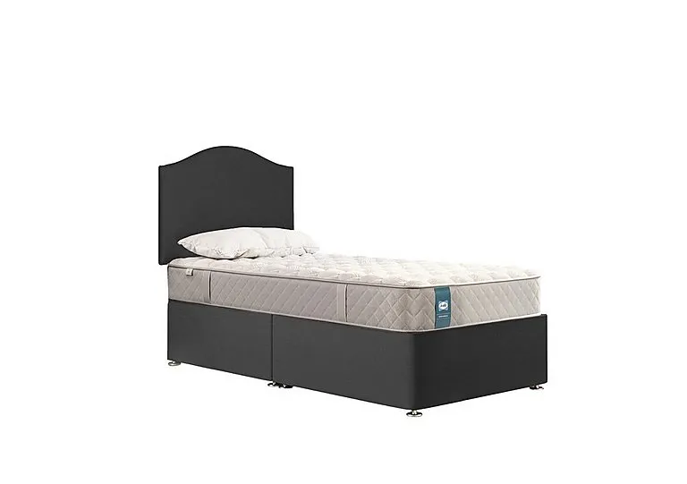 Sterling Soft Divan Set - Single - Tweed Sable