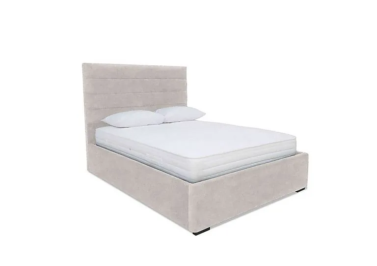 Horizon Ottoman Bed Frame - King Size - Lace Ivory