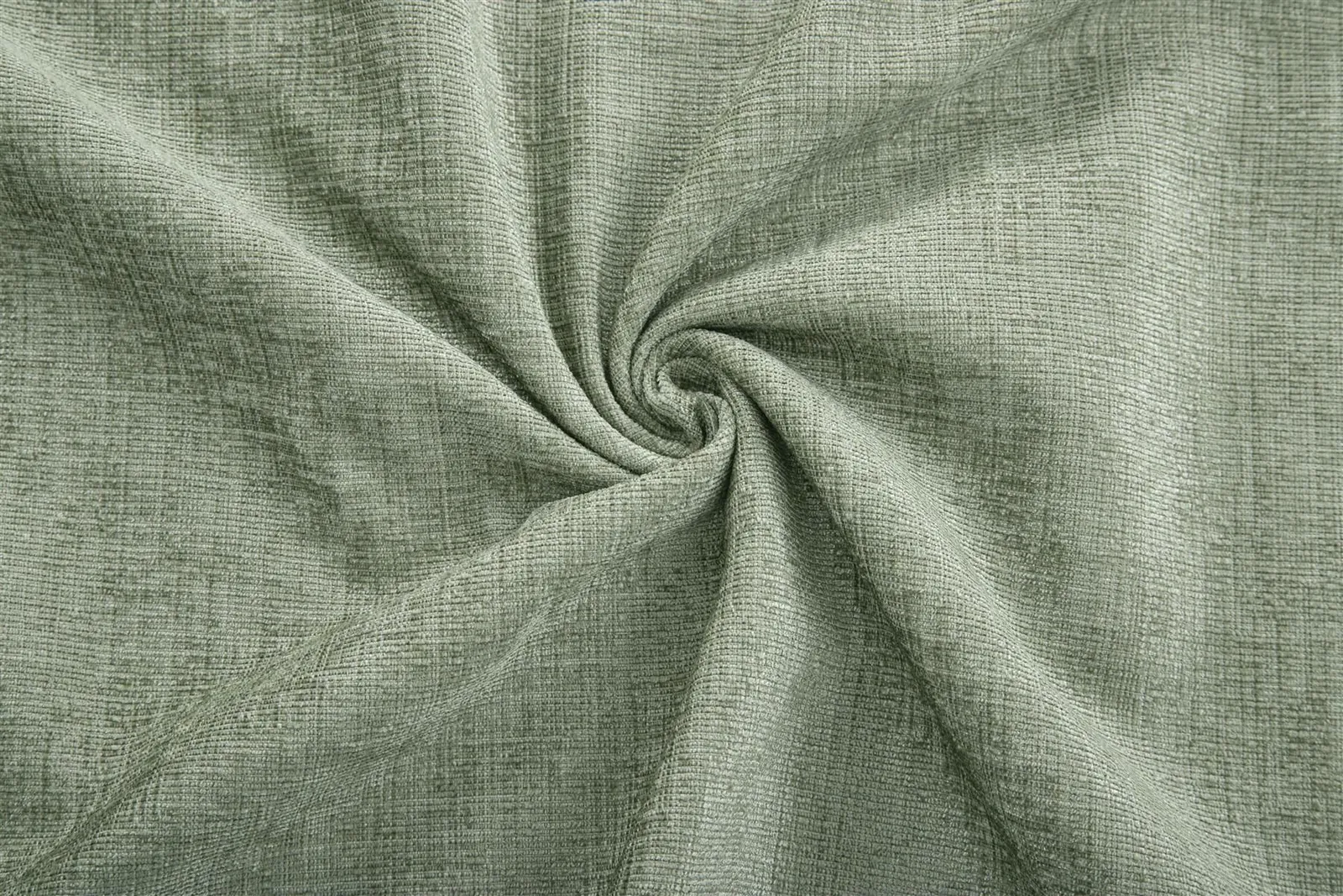 Sundour Amberley Chenille Eyelet Door Curtain in Green 4