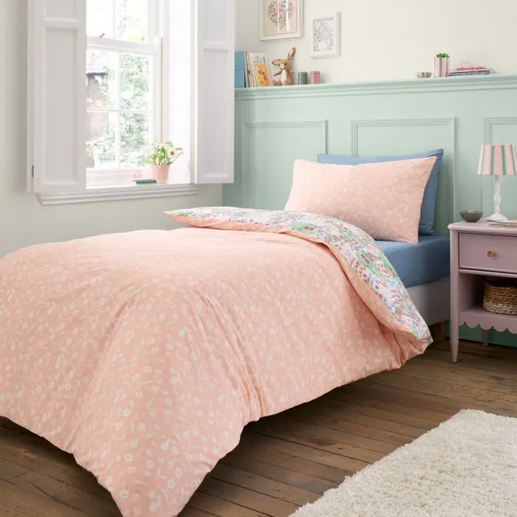 Belle & Boo Meadow Bunnies 100% Cotton Quilt Cover and Pillowcase Set 2