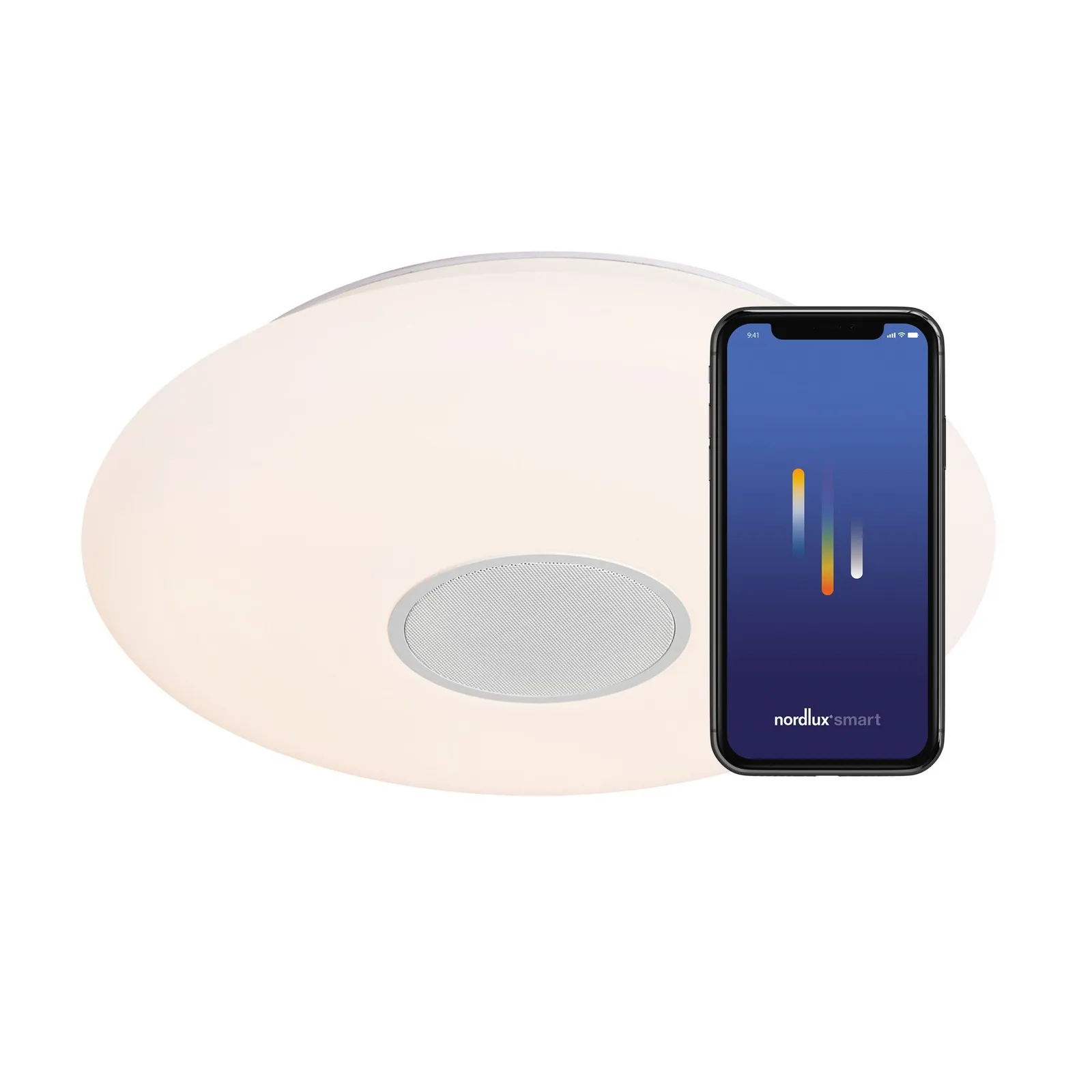 Nordlux Djaysmart Ceiling Light White Bedroom LED IP54 2700-6500k Mains 2