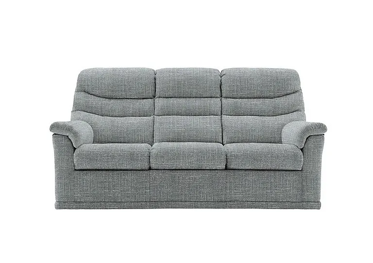 Malvern 3 Cushion 3 Seater Fabric Sofa - No Recliner - Beach Duck Egg