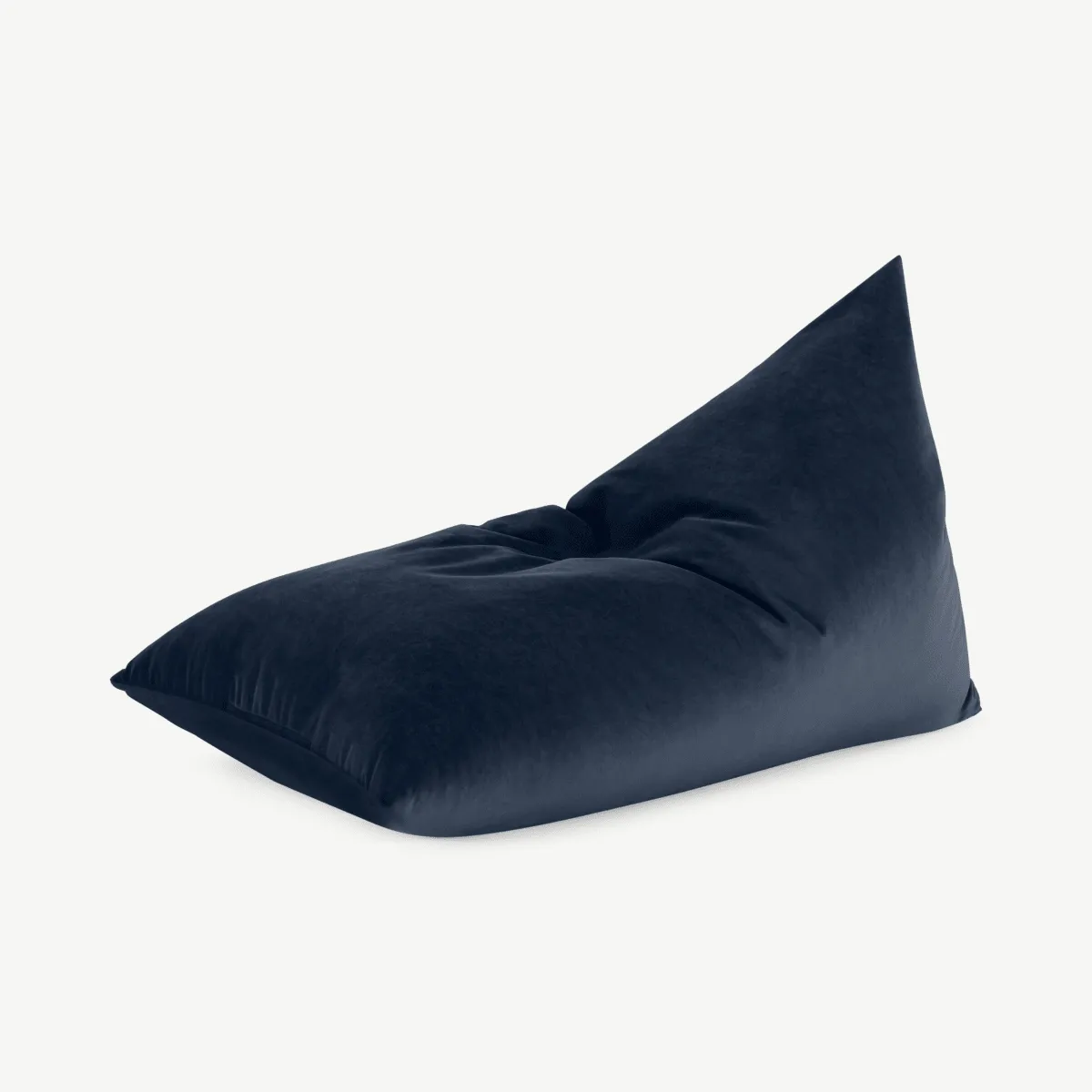 Andra Bean Bag, Royal Blue Velvet