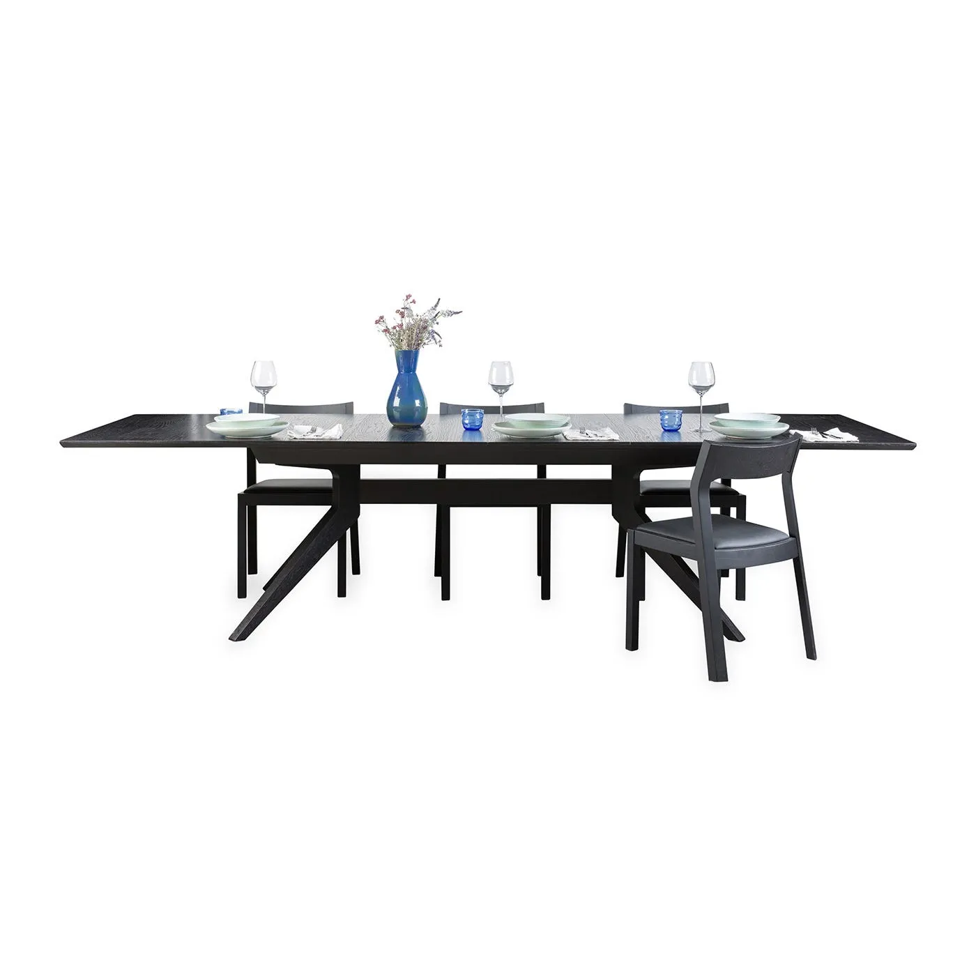 Case Cross Extending Table Wenge 2
