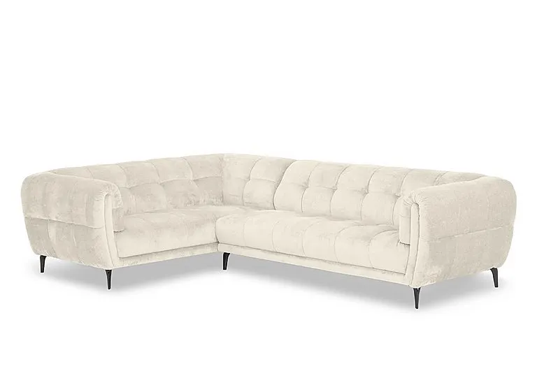 Sienna Fabric Left Hand Facing Corner Sofa