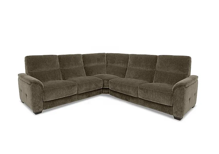 Saffron Large Fabric Corner Sofa
