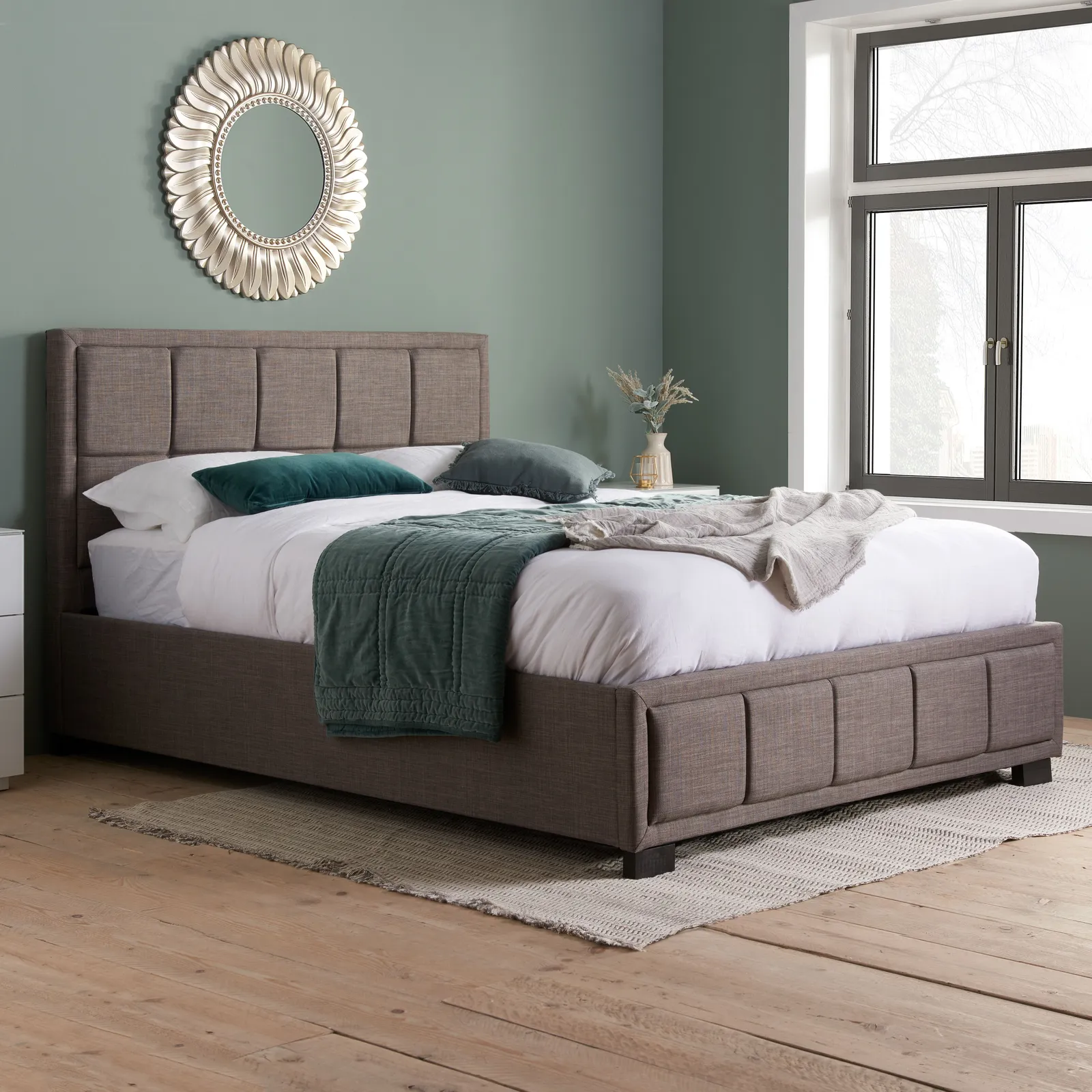 Birlea Hannover Bed in Grey