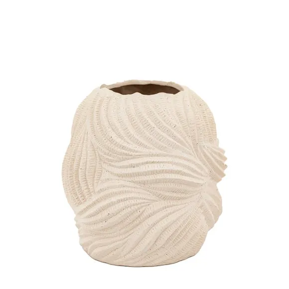 Crossland Grove Valence Vase 240Mm, Cream 4