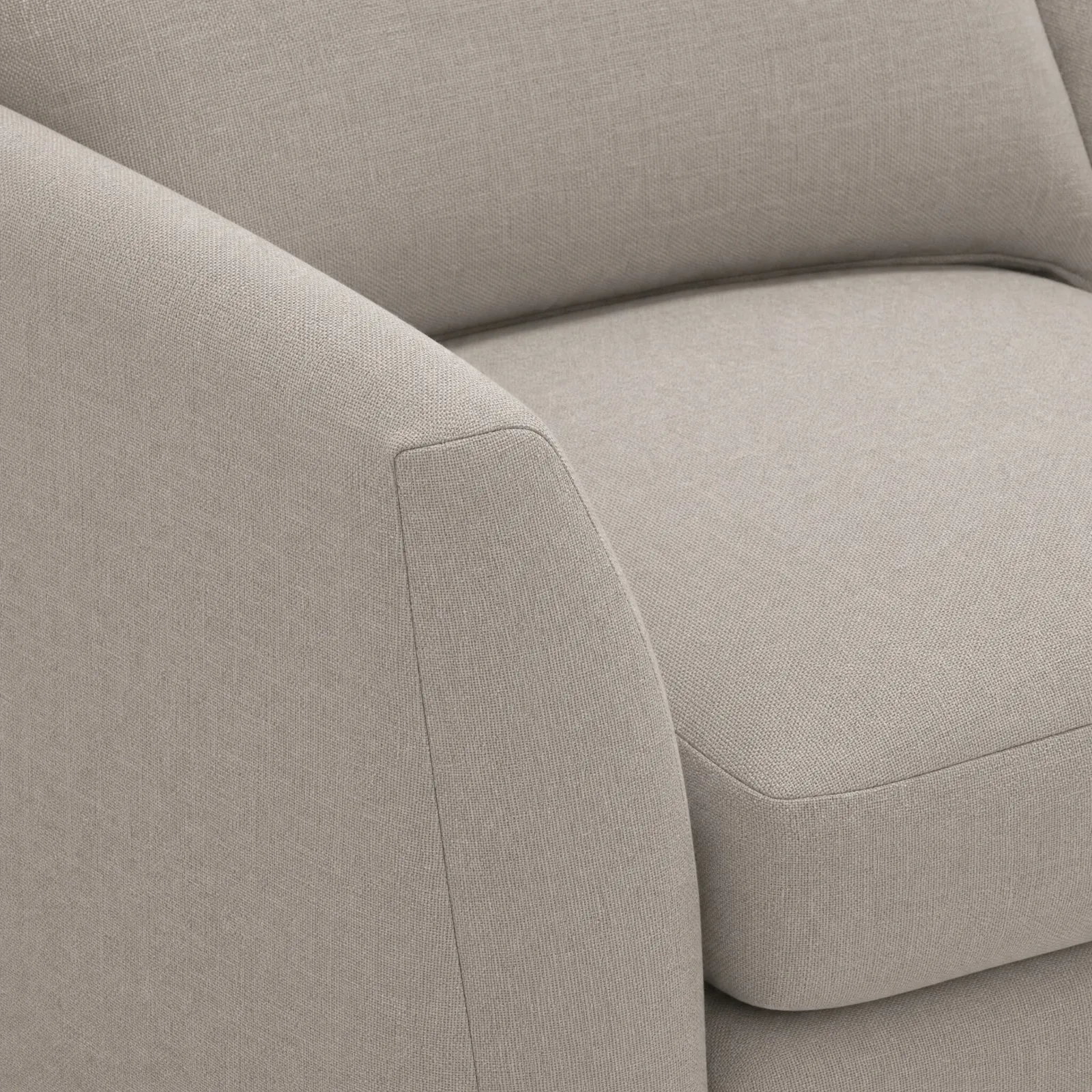 Floyd 2 Seater Sofa With Foam, Grey | Barker & Stonehouse 3