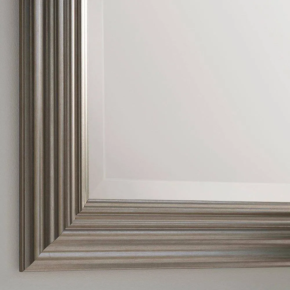 Yearn Mirrors Silvery Champagne Full Length Mirror 166.5x75cm in Silver 2