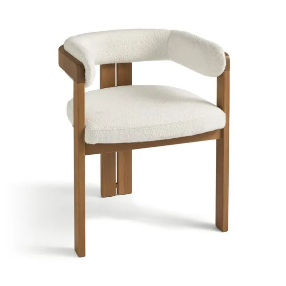 Lovato Dining Chair, Boucle 6