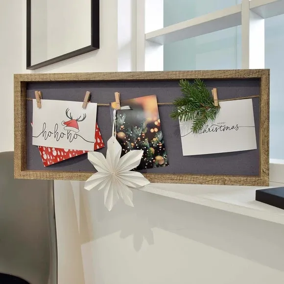 Nielsen 4 Postcard Wooden Collage Clip Multi Photo Frame 3