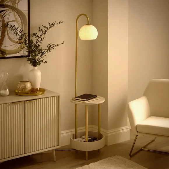 Georgi Shelved Floor Lamp 2