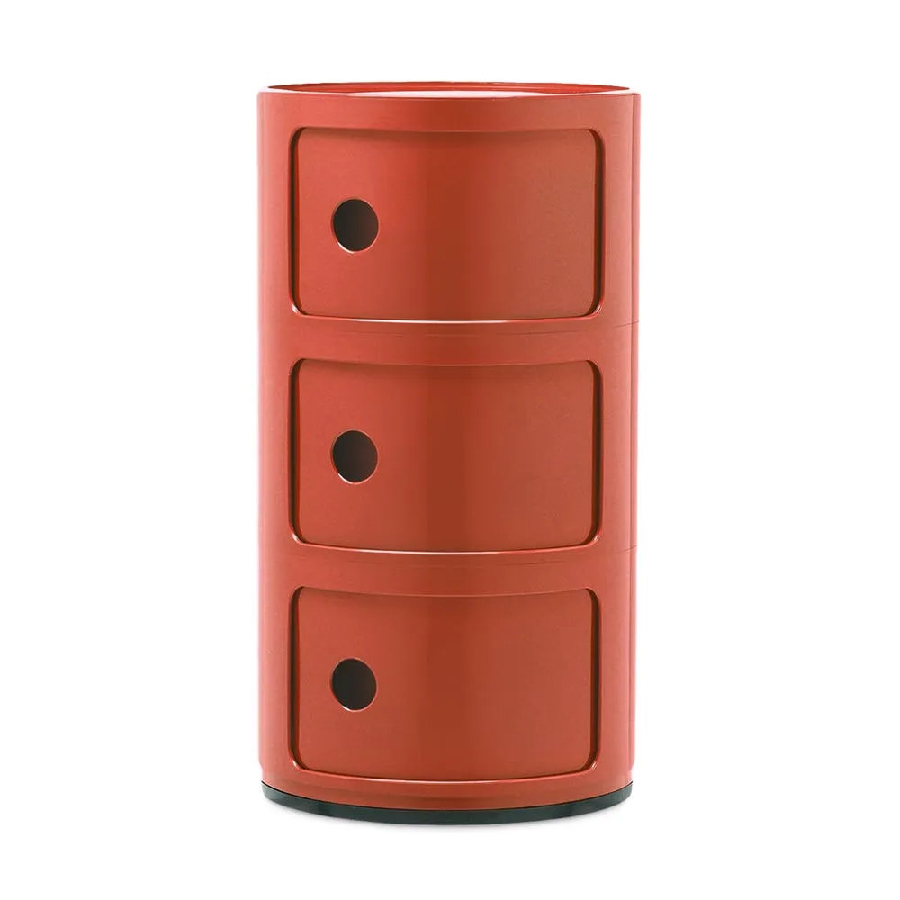 Kartell Componibili Cabinet 3 Element Orange 2