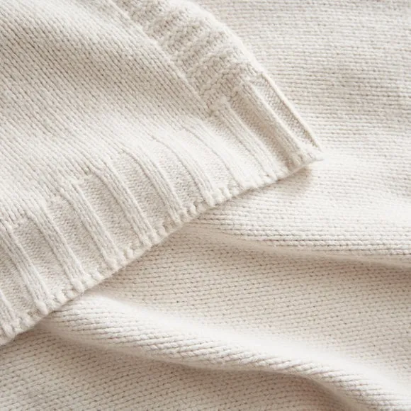 Knitted Throw Blanket 235cm x 235cm 3