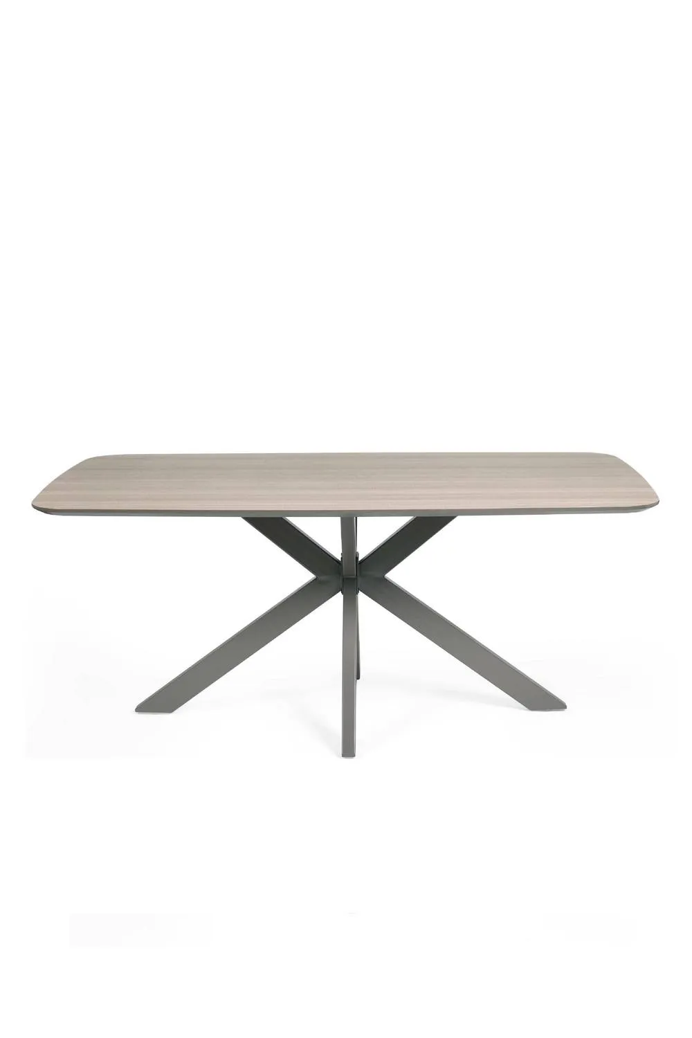 Julian Bowen Noah Rectangular 4-6 Seater Dining Table in Taupe 6