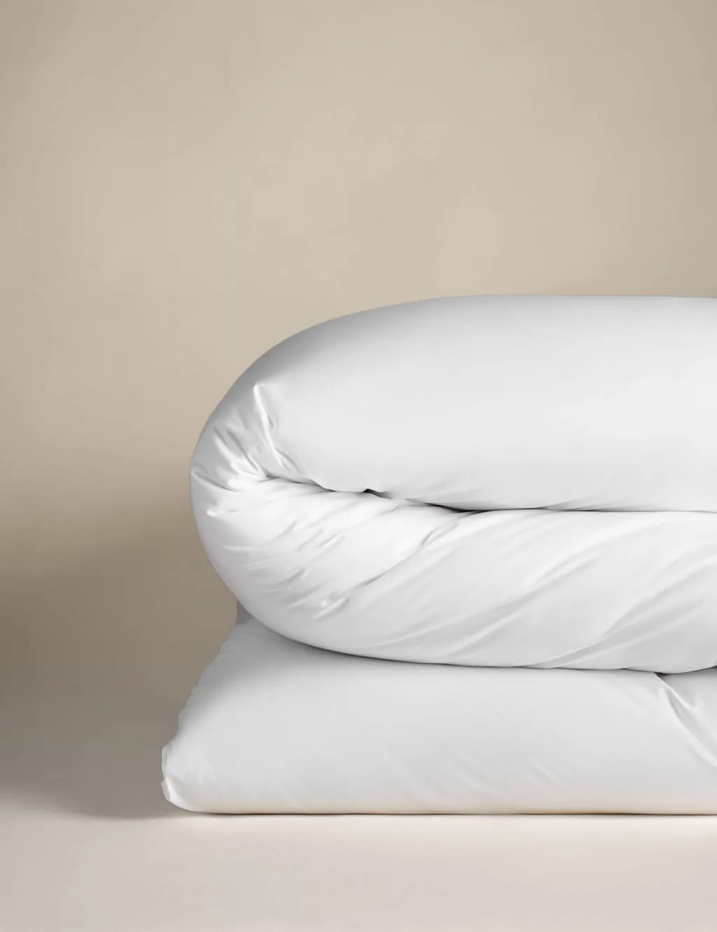 M&S Pure Cotton 180 Thread Count Duvet Cover White