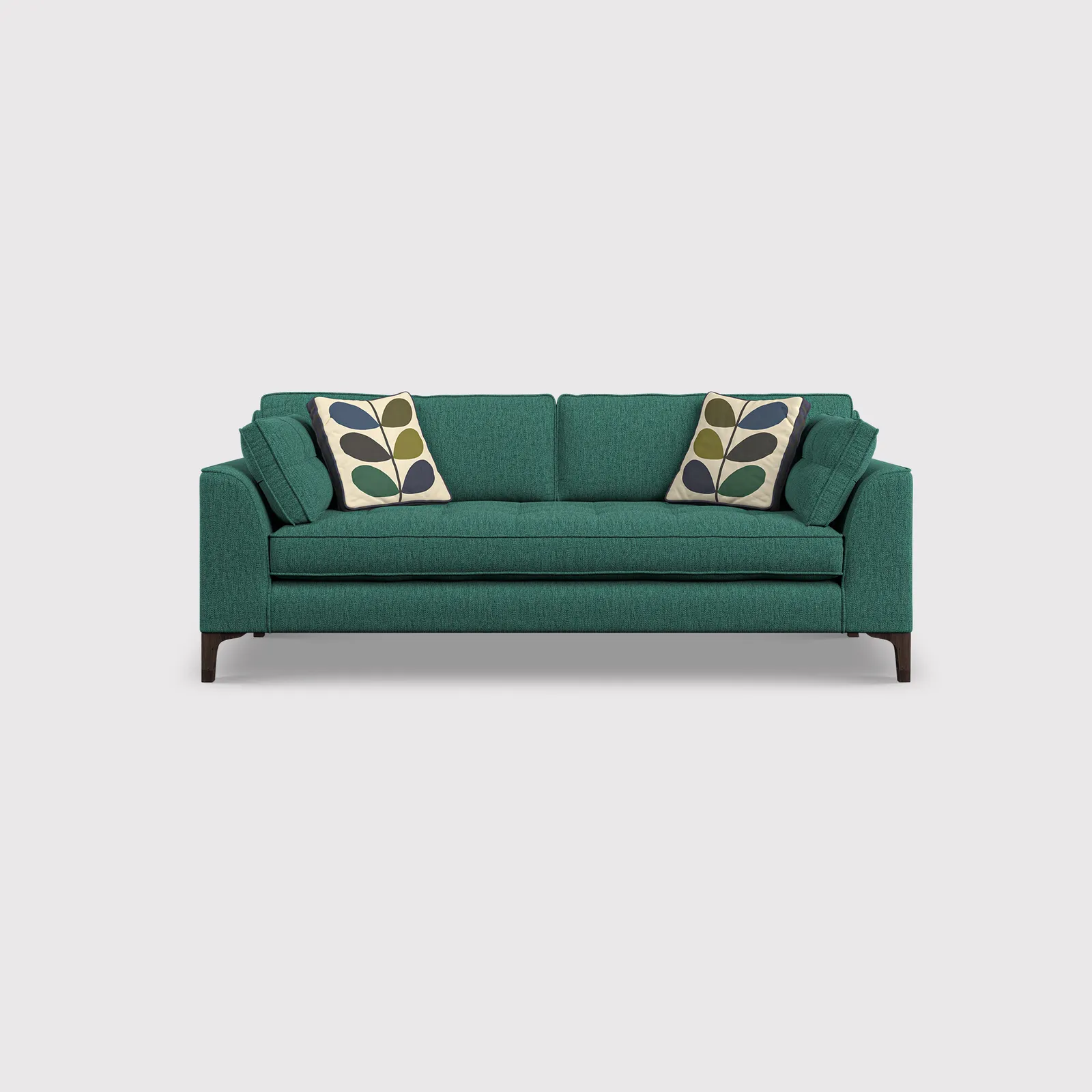 Orla Kiely Arklow Large Sofa, Green Fabric | Barker & Stonehouse