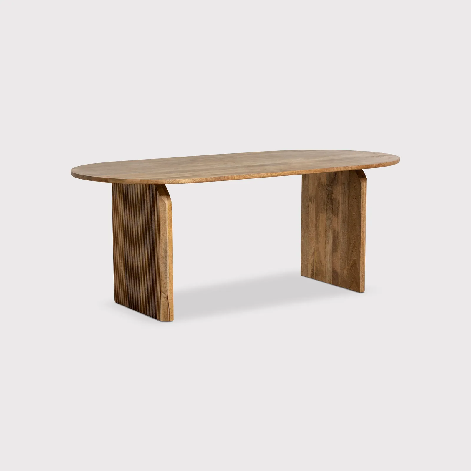 Zuberi Dining Table 200Cm, Neutral Wood | Barker & Stonehouse