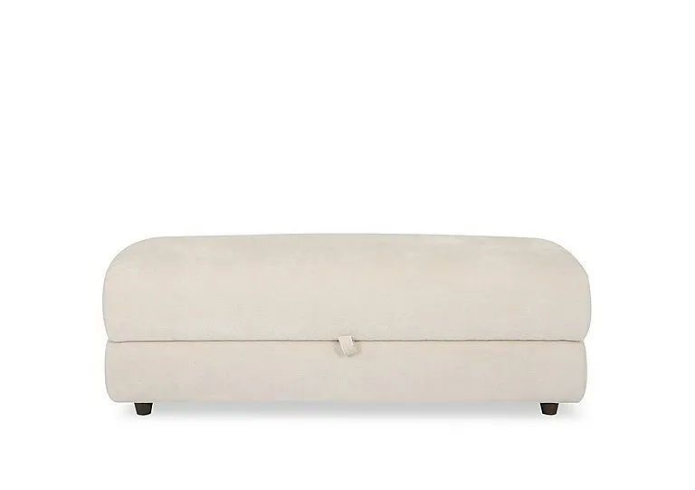 Nest Large Fabric Storage Footstool