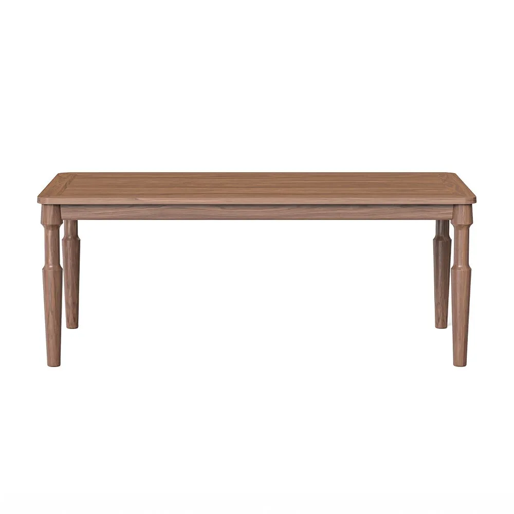 Case Danbury Dining Table Walnut 190 x 100cm 2