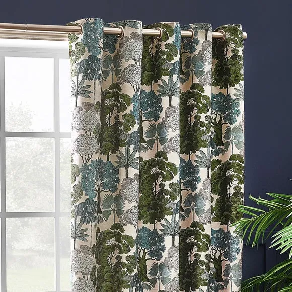 Woodlands Eyelet Curtains 1