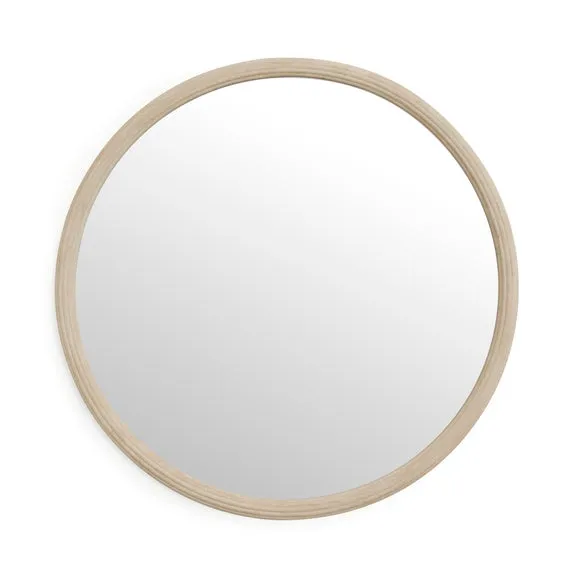 Sandi Stone Effect Round Wall Mirror 3