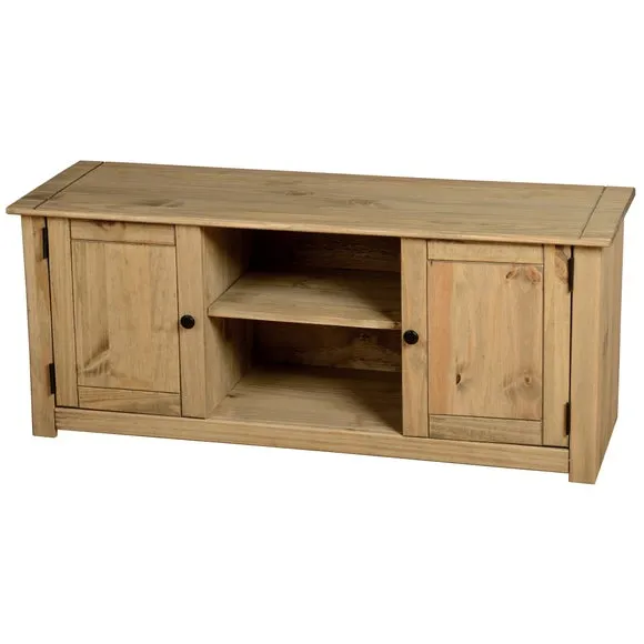Return - Panama TV Unit, Pine for TVs up to 55"