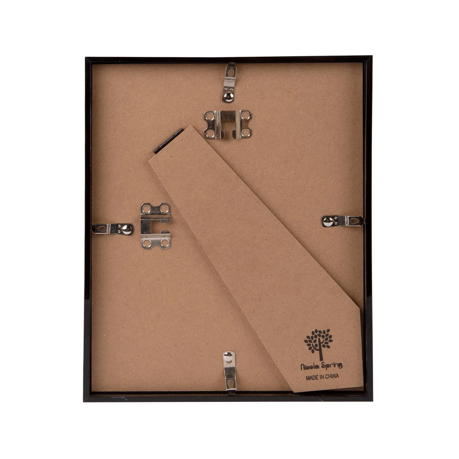 Nicola Spring 3D Deep Box Photo Frames - 8 x 10" - Pack of 5 in Black 5