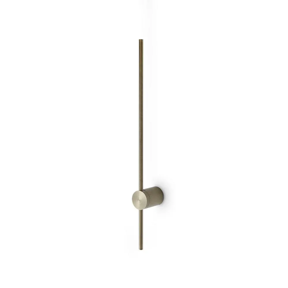 Netlighting Essence Integrated LED Wall Lamp Brass 1350lm 3000K in Gold