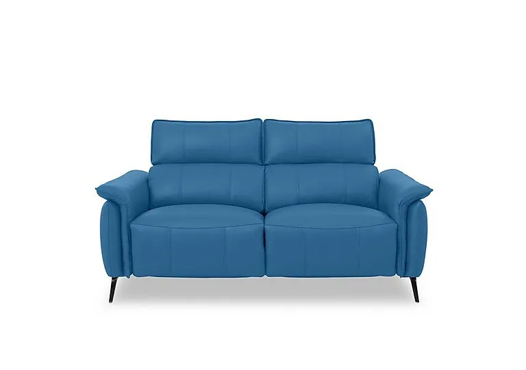 Jude Leather 2 Seater Power Recliner Sofa with Power Headrests