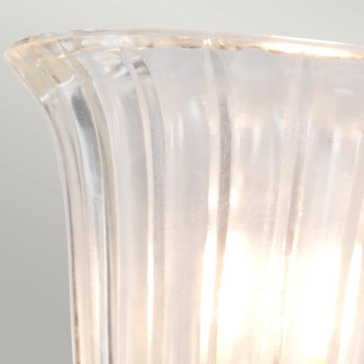 Netlighting Carroll 1 Light Bathroom Wall Light Polished Chrome IP44 G9 in Grey 3