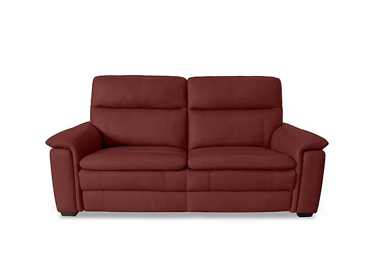 Recharge 2 Seater Leather Sofa - BV Deep Red - Sofas and Armchairs - In Time for Christmas