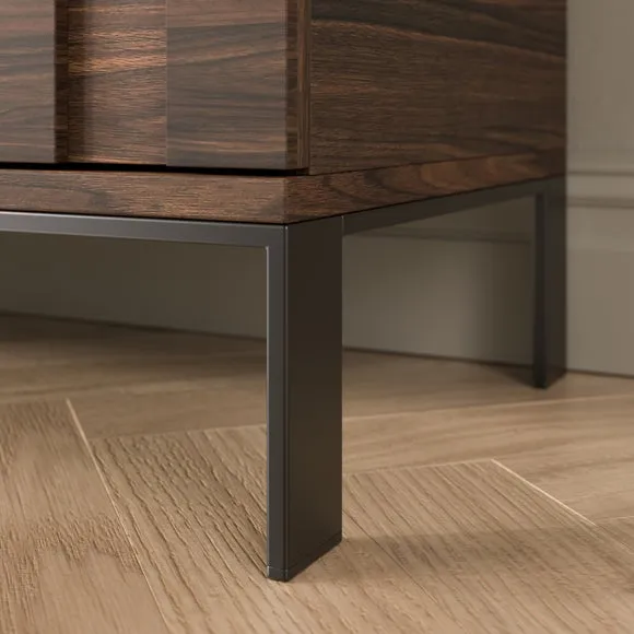 Watson Extra Wide TV Unit for TVs up to 80", Wood Effect 6