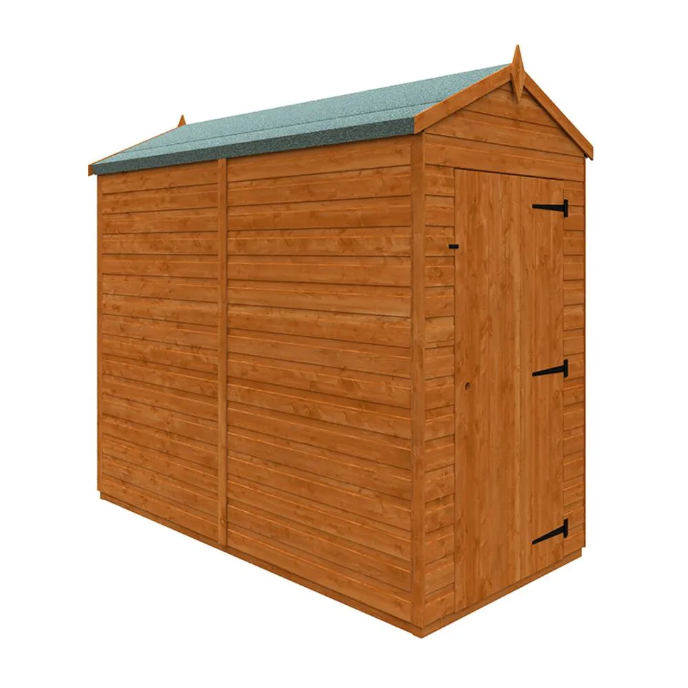 Buttercup Farm 8x4 Flex Apex Windowless 12mm Flex - L238.8 x W115 x H209 cm in Burnt Orange
