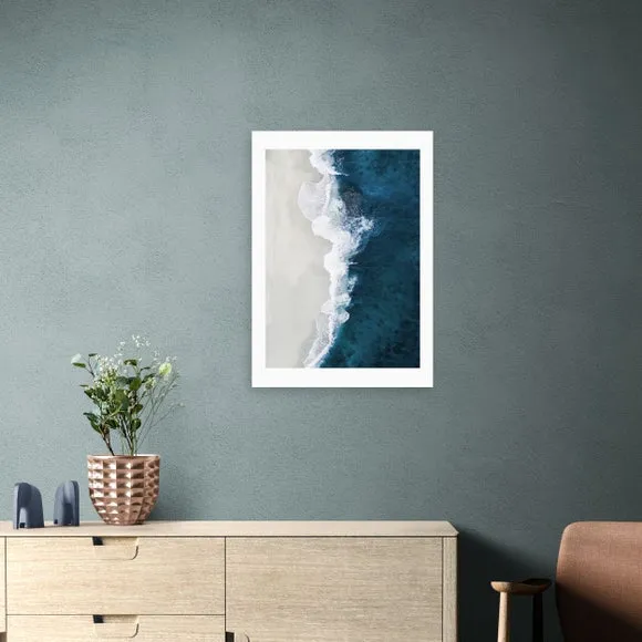 East End Prints Ocean Aerial Print 1
