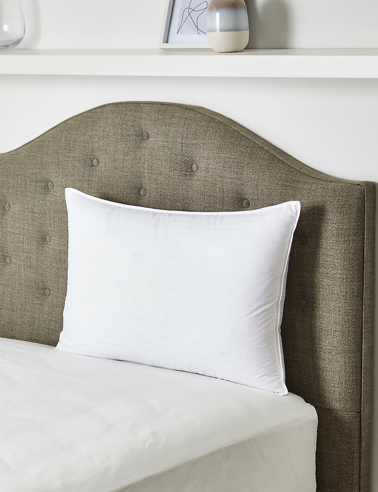 M&S Luxury Siberian Goose Down Medium Pillow