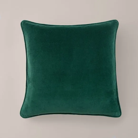 Clara Cotton Velvet Square Cushion 2
