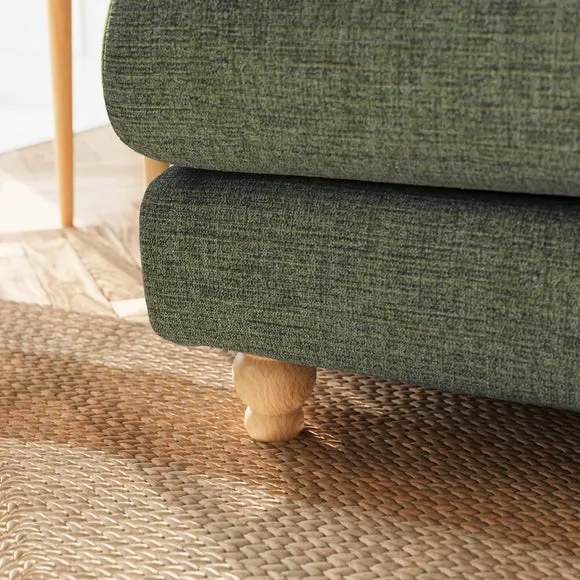 Martha Chenille Soft Texture Full Corner Sofa 5