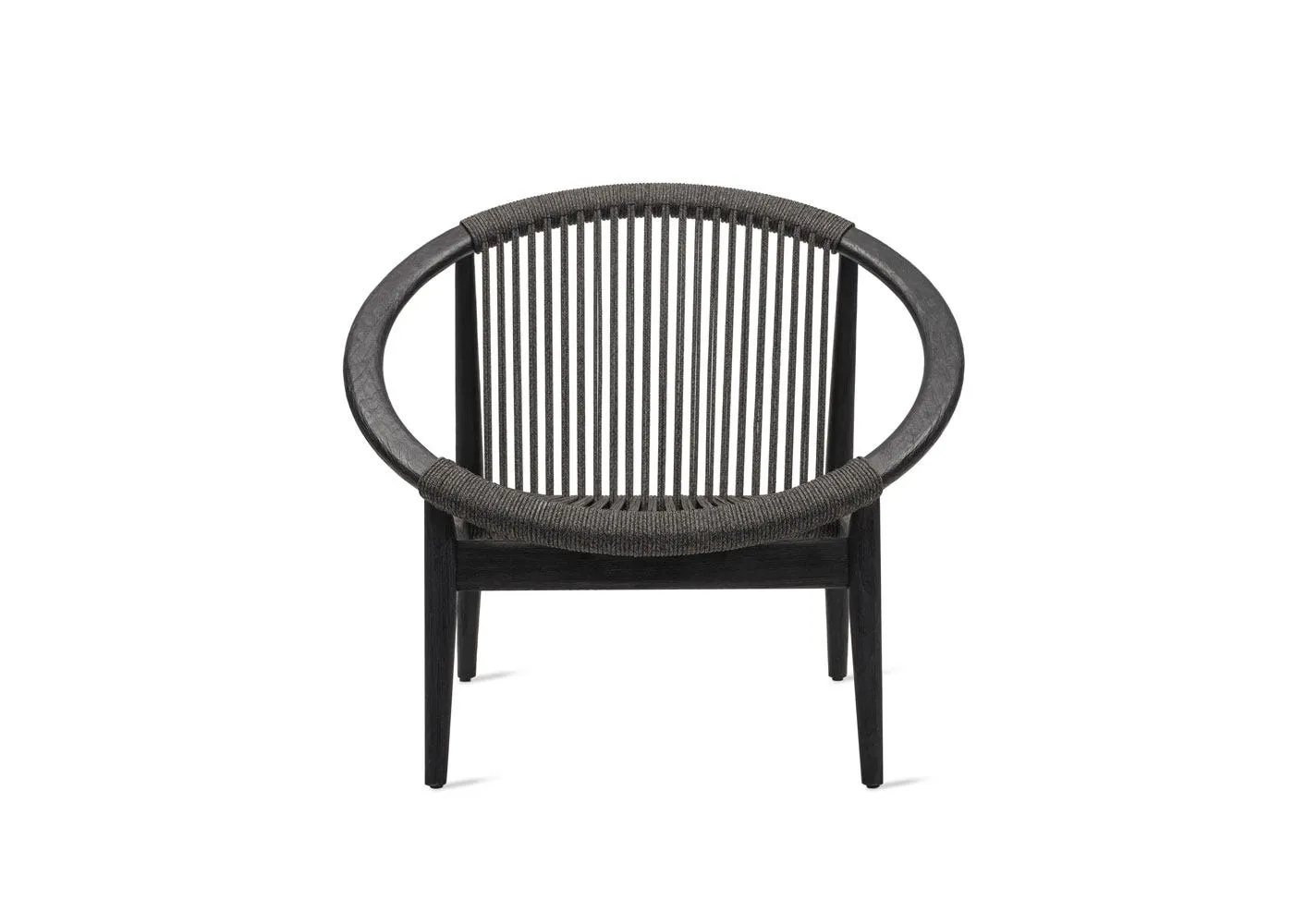 Vincent Sheppard Frida Lounge Chair Black Teak Onyx 1
