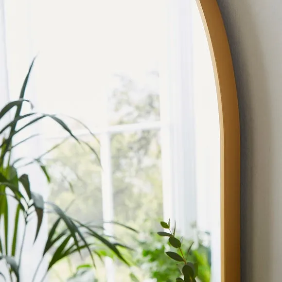 Essentials Arched Overmantel Wall Mirror 2