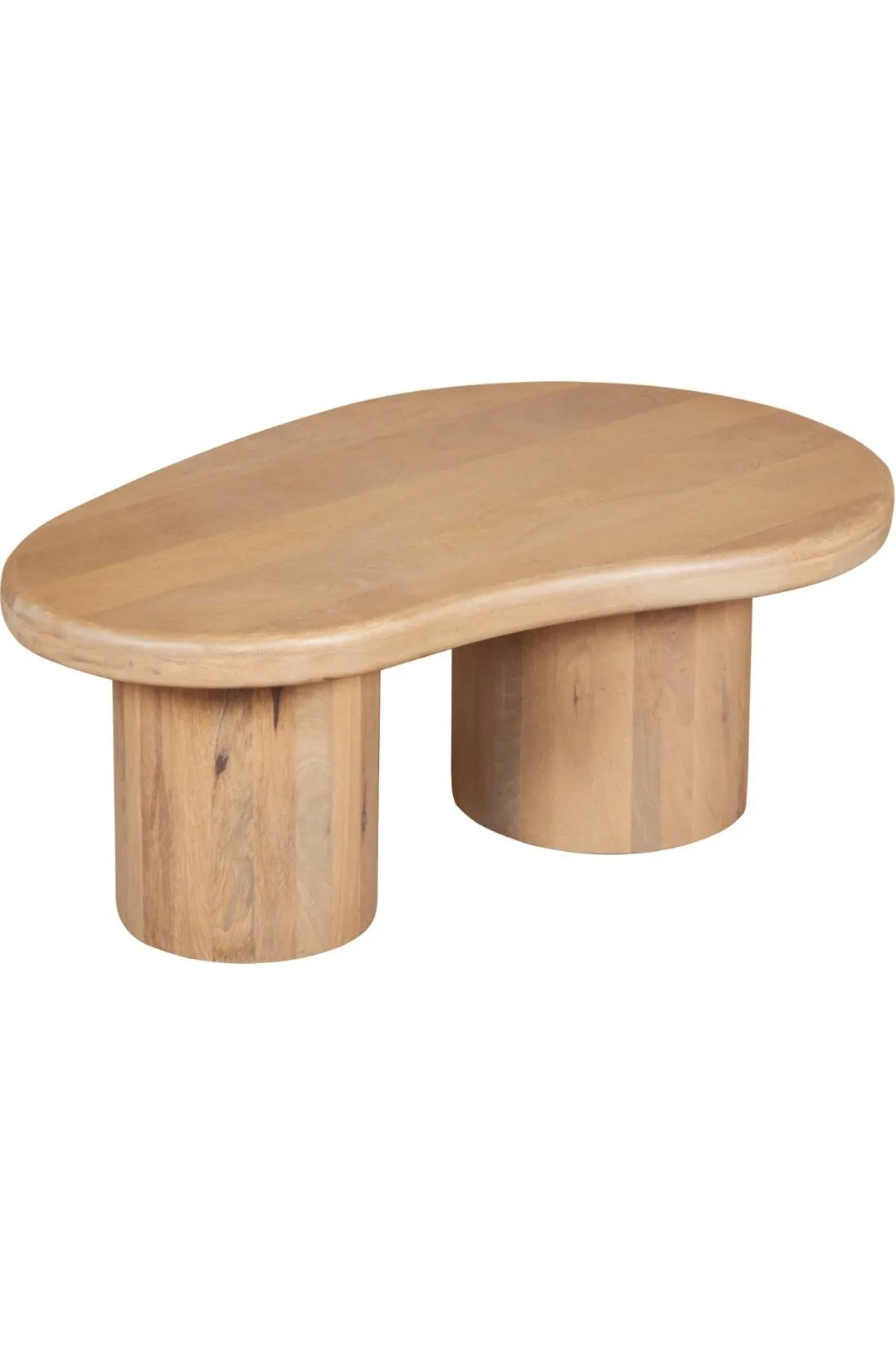 IH Design Ajmer Solid Wood Coffee Table in Brown 3