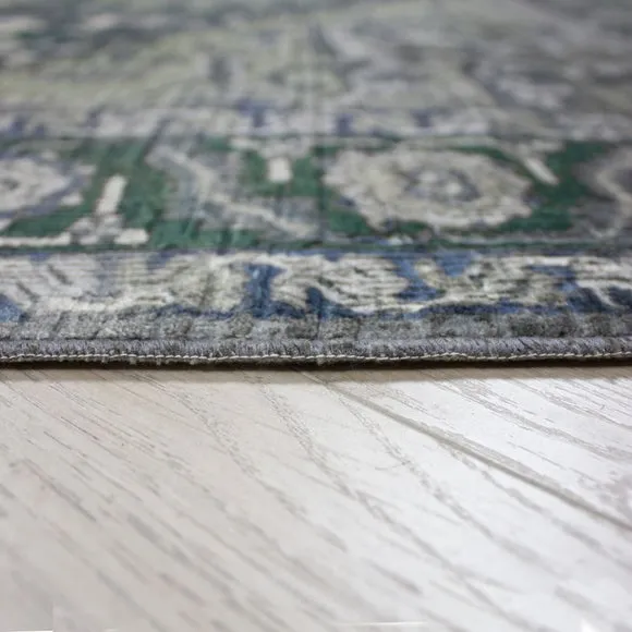 Sofia Traditional Textured Washable Rug 4
